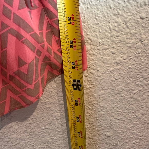 Rebecca Taylor Pink Geometric Mini Dress - Picture 5 of 5